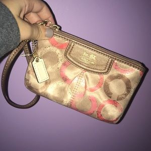 Coach wristlet